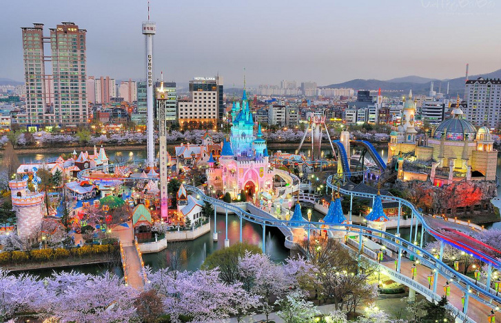 Корейский диснейленд - Lotte World